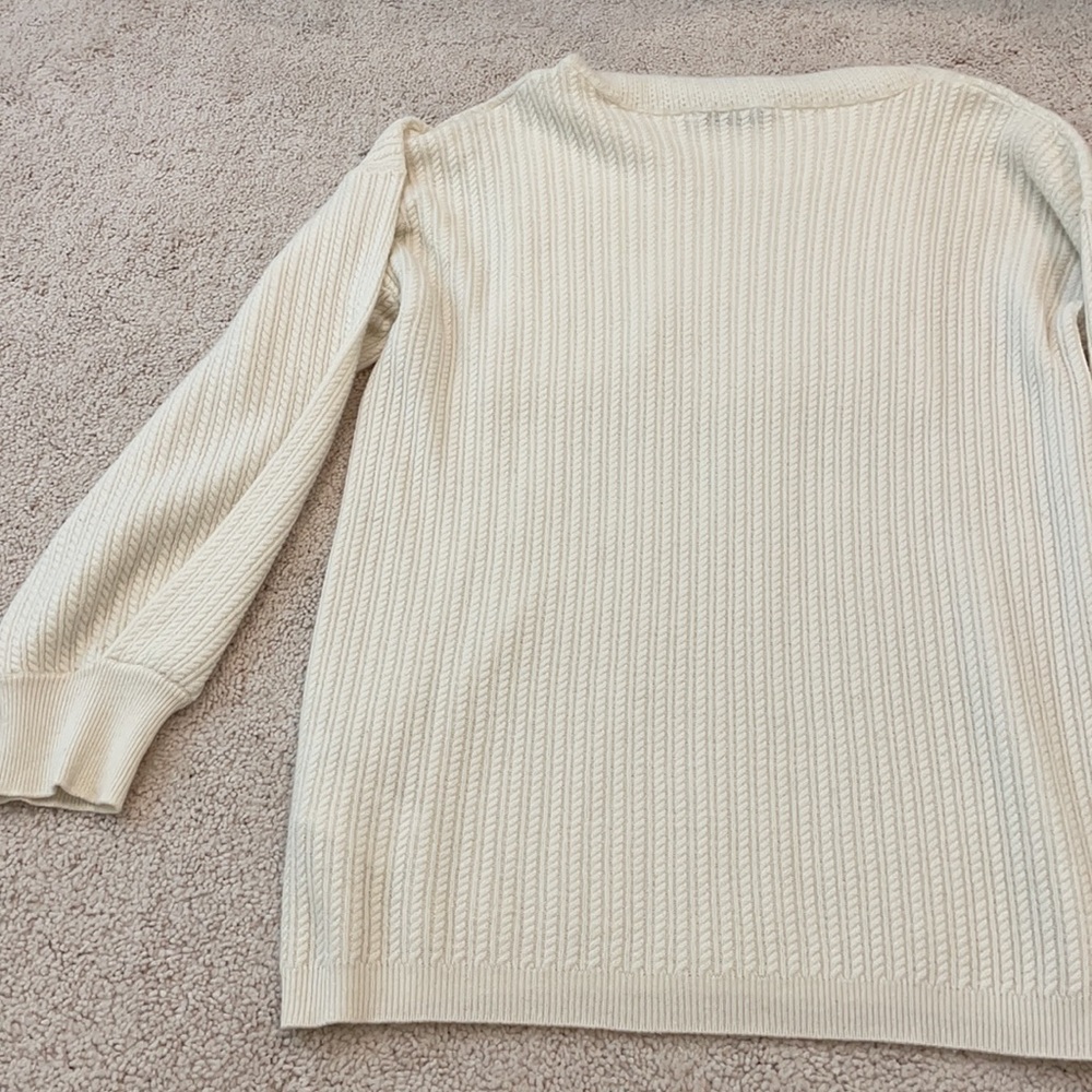 Angnona 100% Cashmere Ivory turtleneck US 2/4 - Picture 5 of 6
